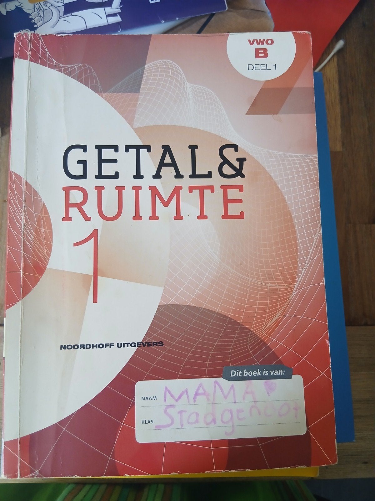 Getal & Ruimte VWO B Deel 1 - Wiskunde Boek, Boeken, Ophalen of Verzenden, Gelezen, VWO, Wiskunde B