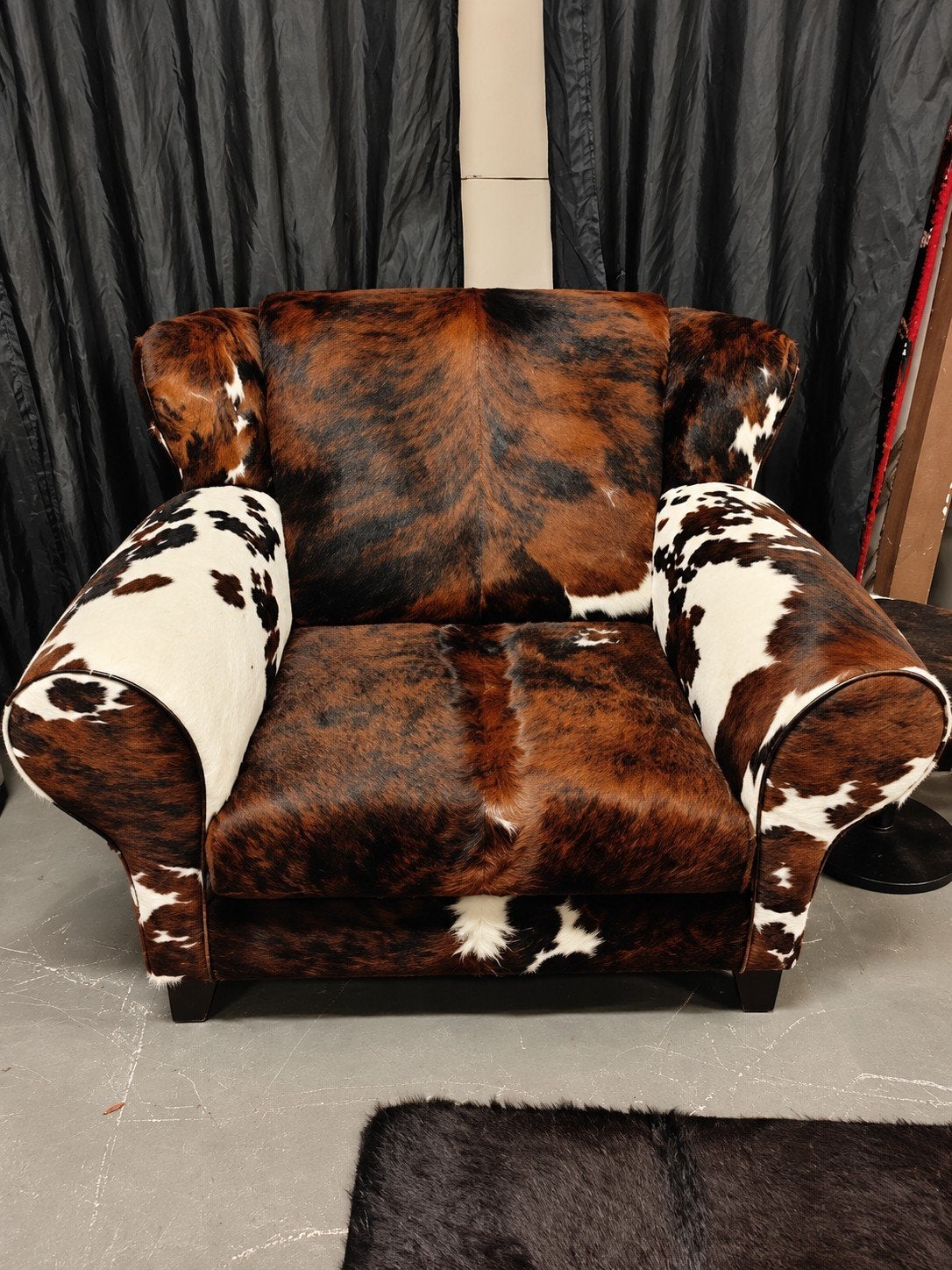 oorfauteuil in koeienhuid  direct leverbaar, Ophalen of Verzenden, Nieuw, Minder dan 50 cm