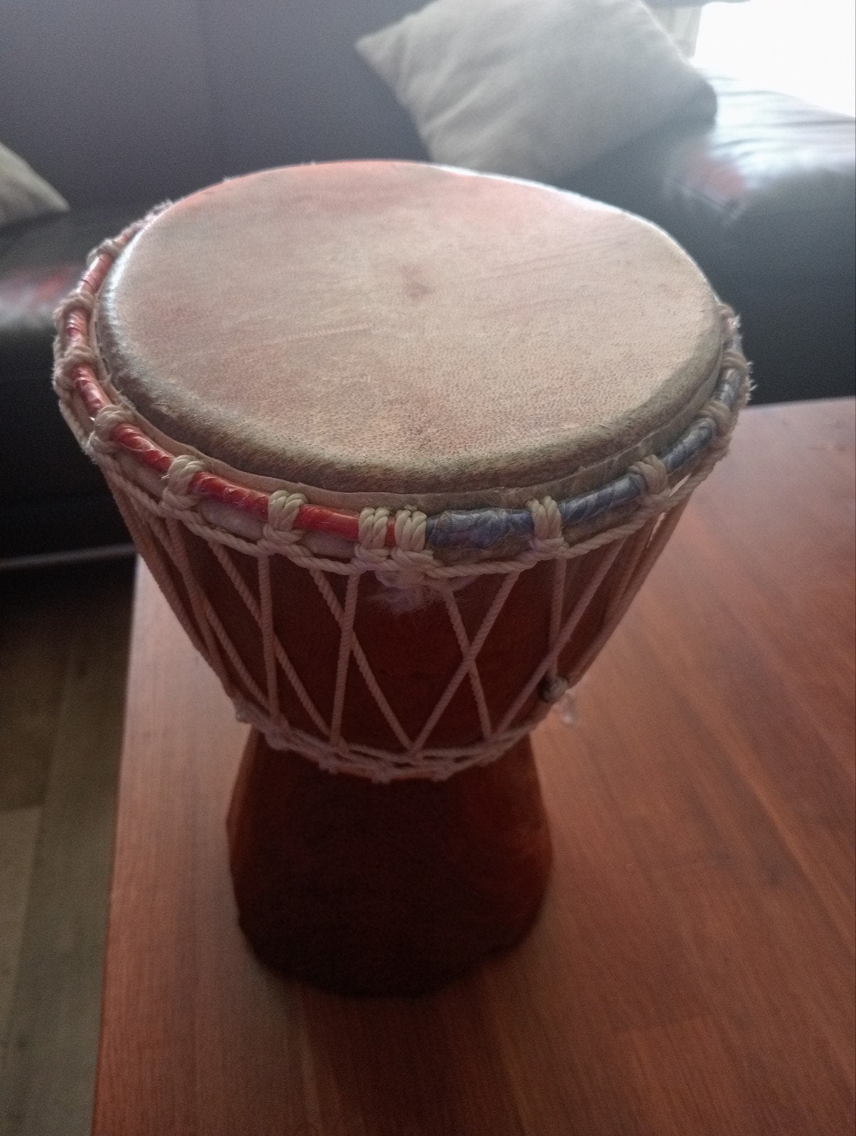 Handgemaakte Djembe Trommel - Afrikaanse Percussie, Muziek en Instrumenten, Ophalen of Verzenden, Gebruikt, Overige merken