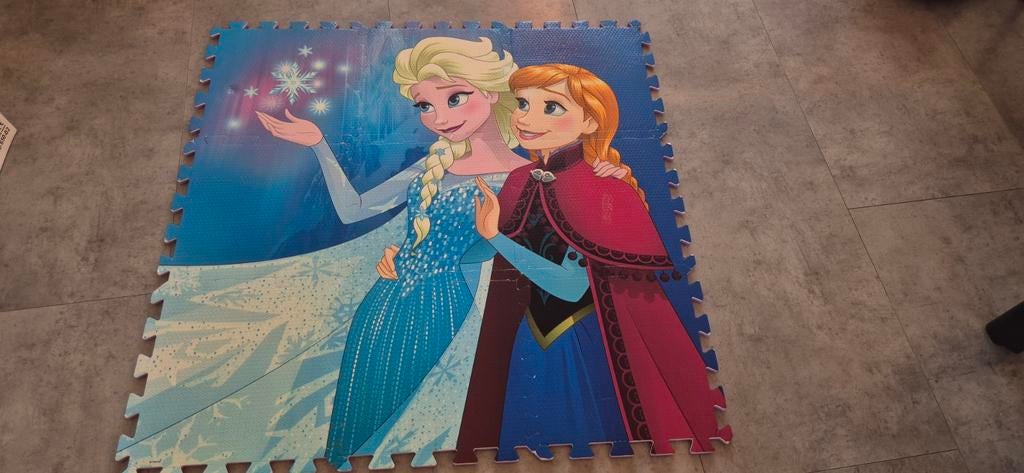 Frozen puzzel matje 3x3, Ophalen of Verzenden