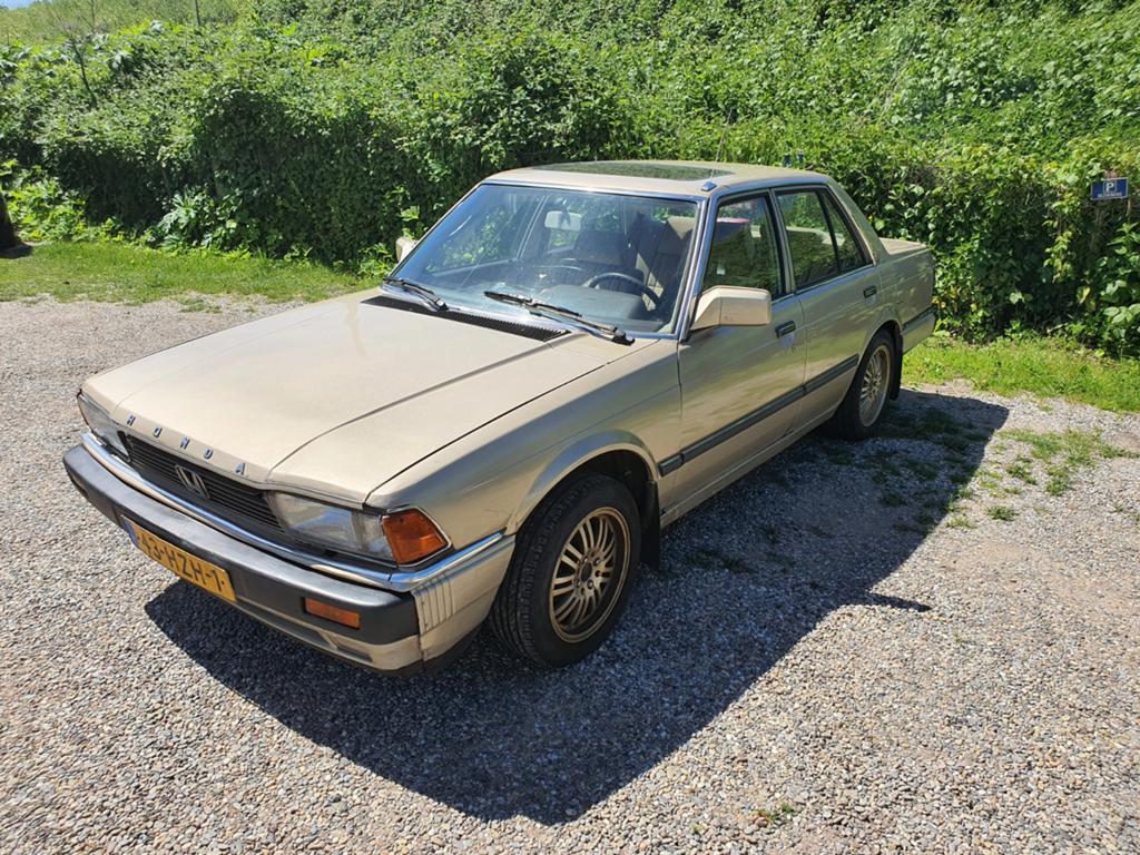 Honda Accord automaat , stuurbekr., lpg, apk 2027, Auto's, Oldtimers, Bruin, 1590 cc, Particulier, Sedan