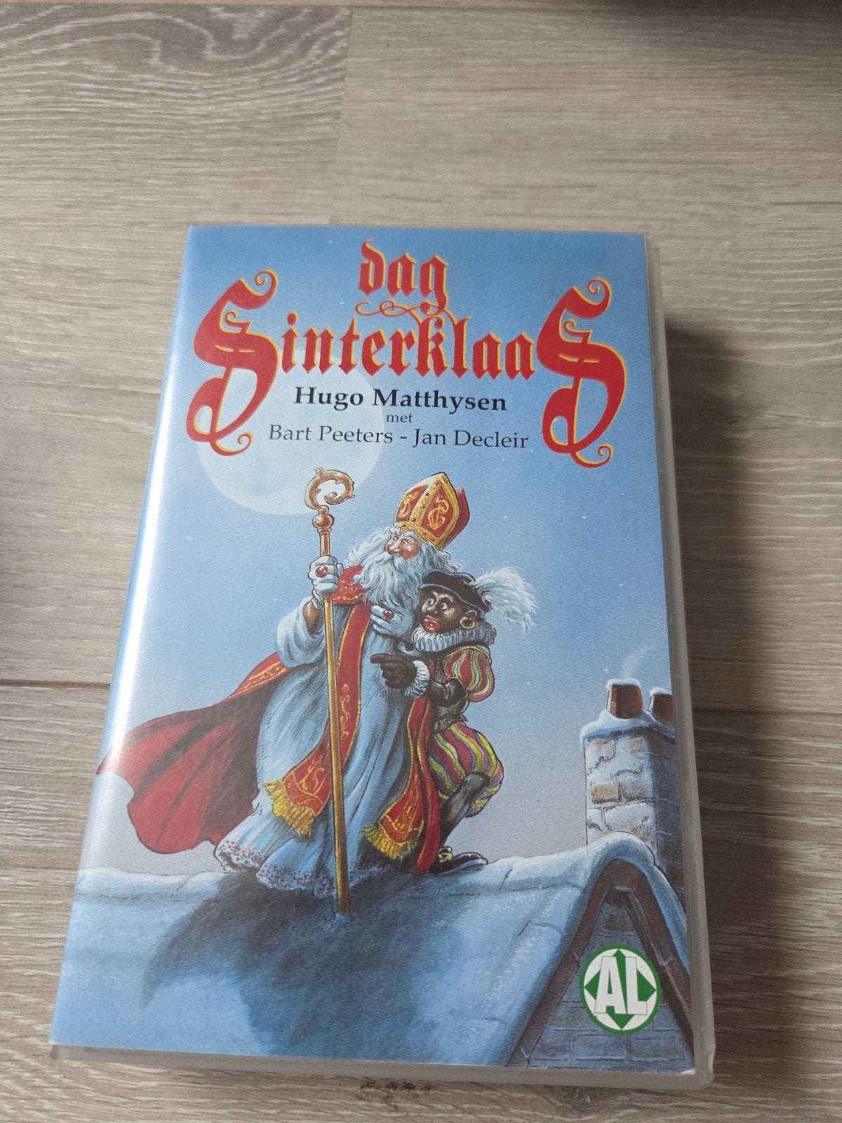 Dag Sinterklaas - VHS videoband - Bart Peeters / Jan Decleir, Ophalen of Verzenden