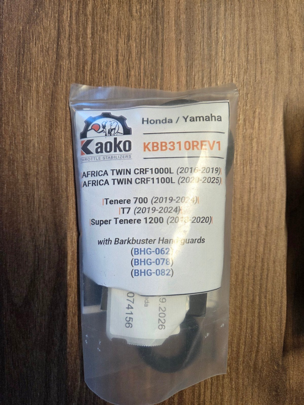 Nieuwe Kaoko KBB310REV1 Gashendel Stabilisator, Ophalen of Verzenden, Nieuw