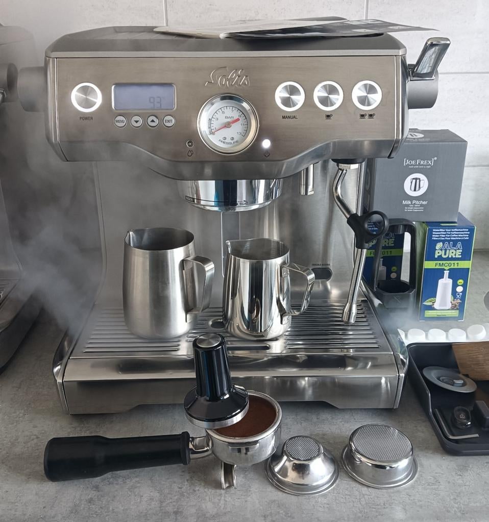 Solis Triple Heat (Sage the Dual Boiler), Witgoed en Apparatuur, Koffiezetapparaten, Ophalen of Verzenden, Espresso apparaat