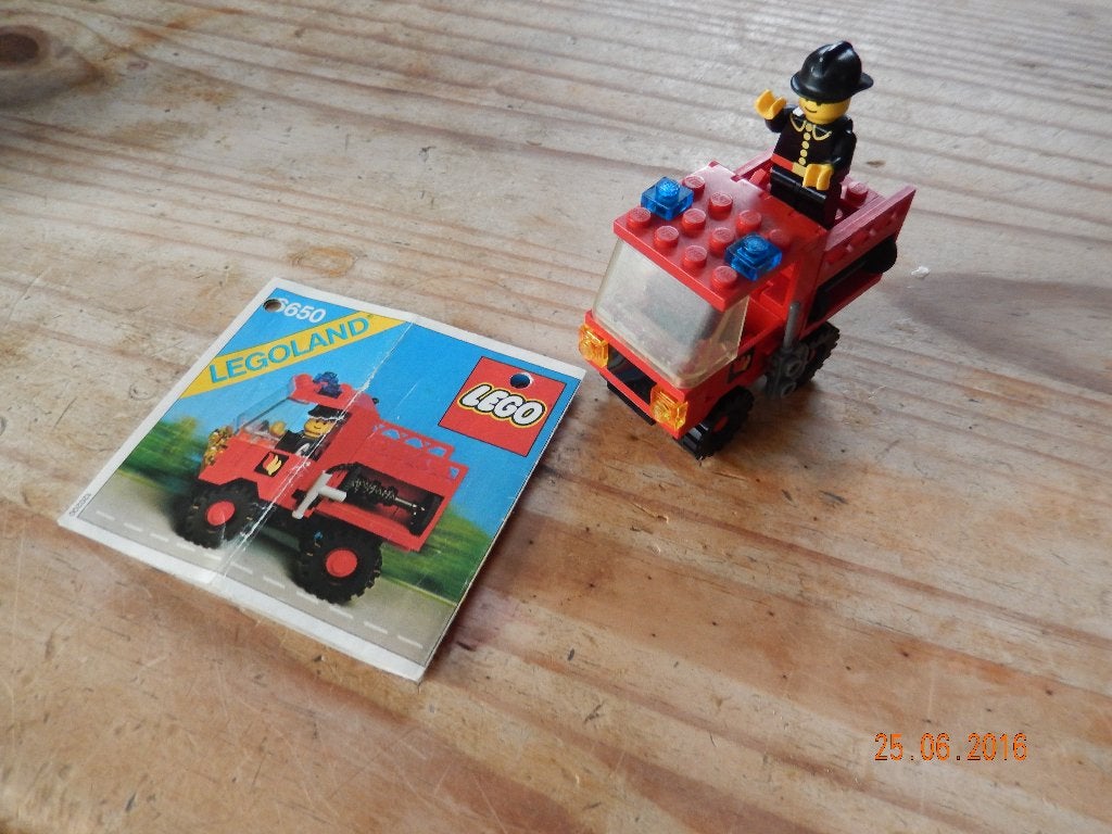 lego 6650: brandweer, Kinderen en Baby's, Ophalen of Verzenden, Gebruikt