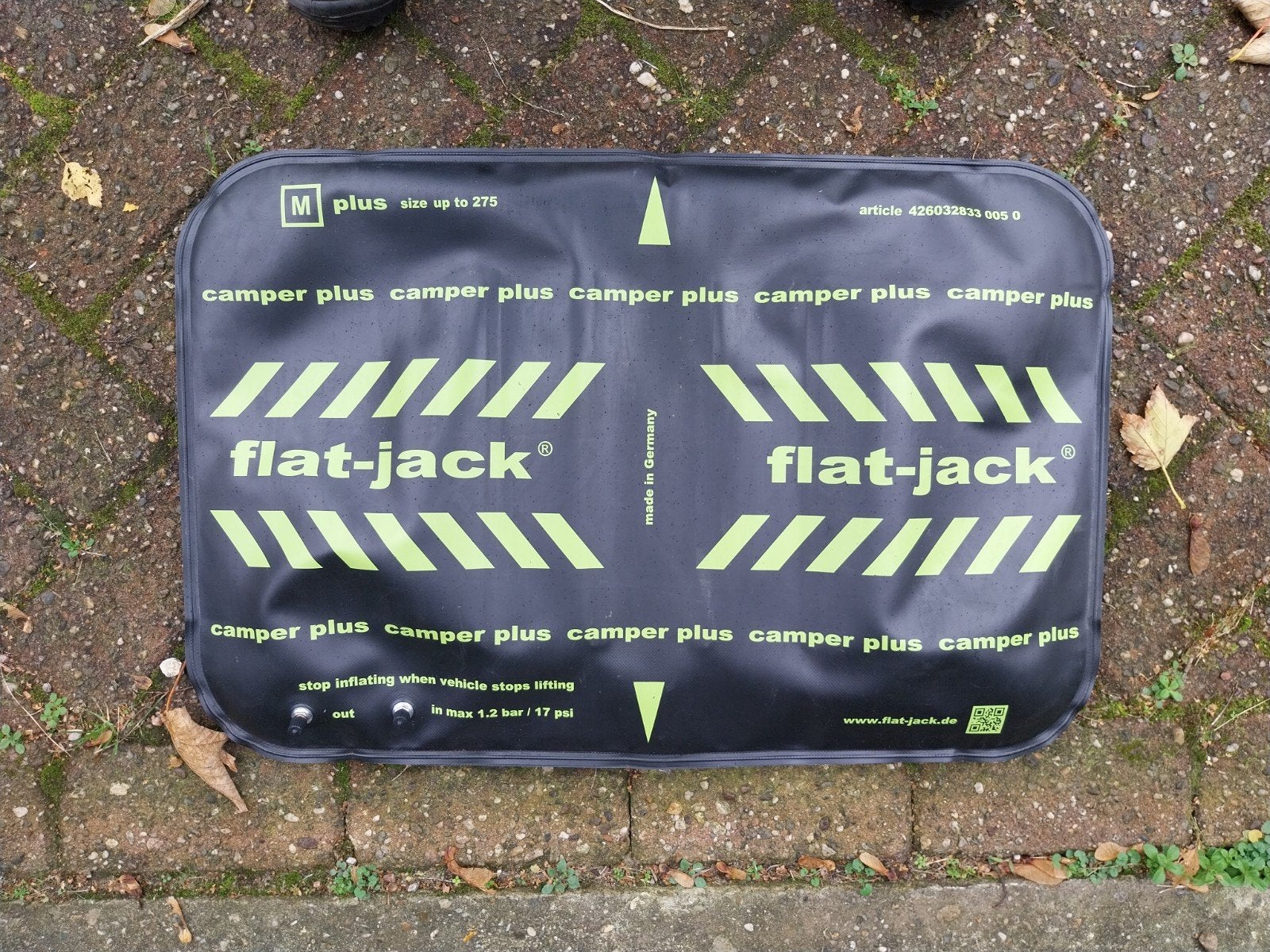 Flat-Jack Camper Plus M - Opblaasbare Leveler, Ophalen of Verzenden, Gebruikt