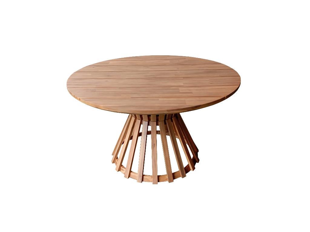 Nieuwe ronde tuintafel 130cm, Verzenden, Nieuw, Rond, Hout