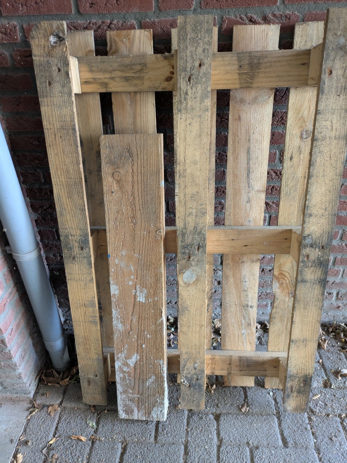 pallet, Ophalen, 50 mm of meer, Minder dan 200 cm, Vuren