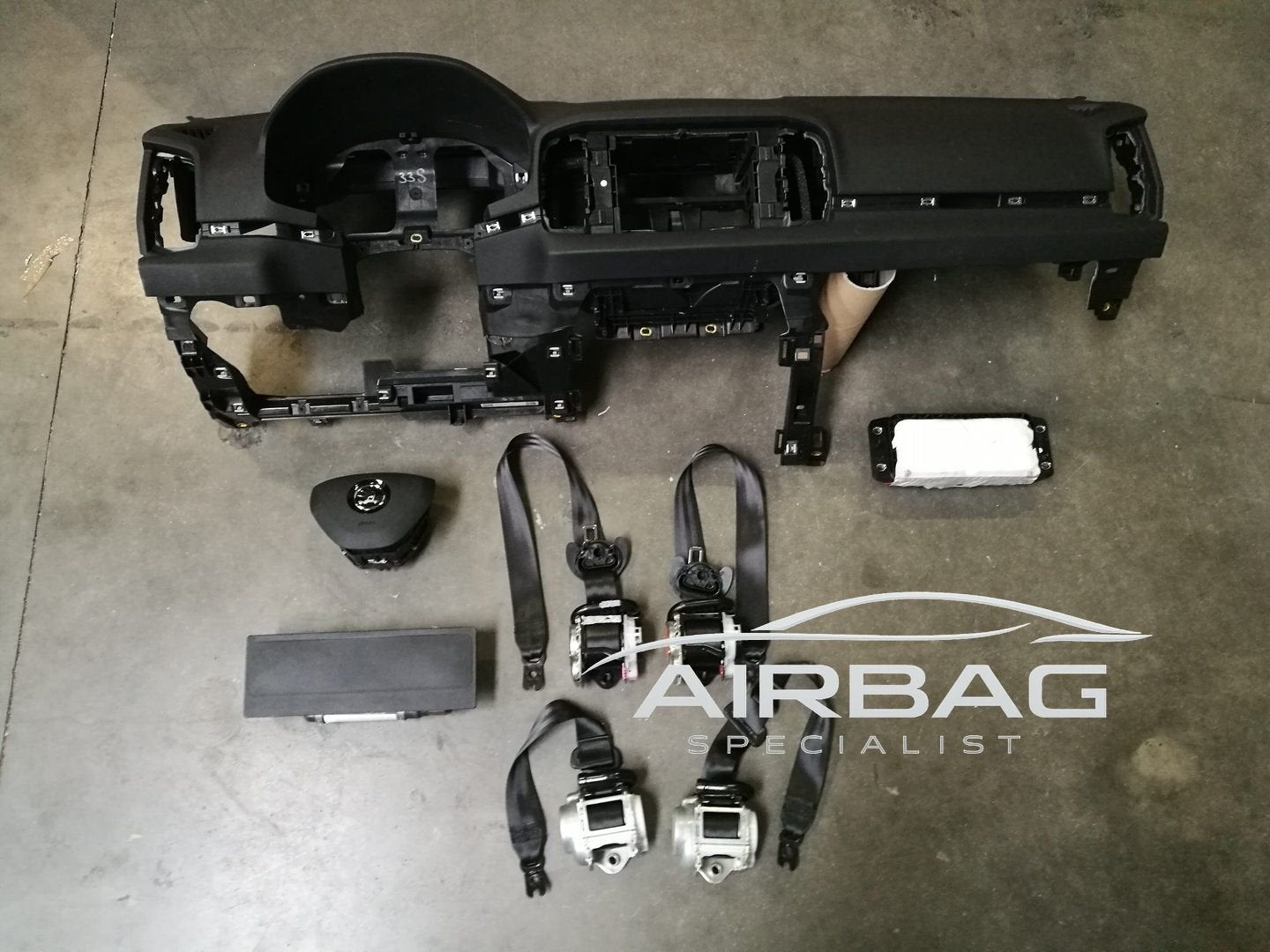 Skoda Karoq  airbag set compleet dashboard gordel spanner, Auto-onderdelen, Gebruikt, -, -, Ophalen of Verzenden