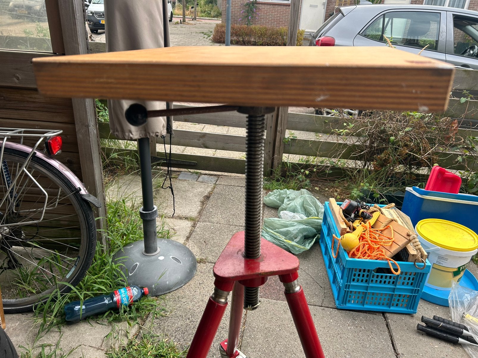 Beeldhouwbok boetseerbok, Ophalen