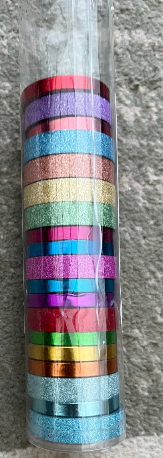 Washi Tape Set - Hot Foil & Glitter ( nieuw), Hobby en Vrije tijd, Ophalen of Verzenden, Nieuw