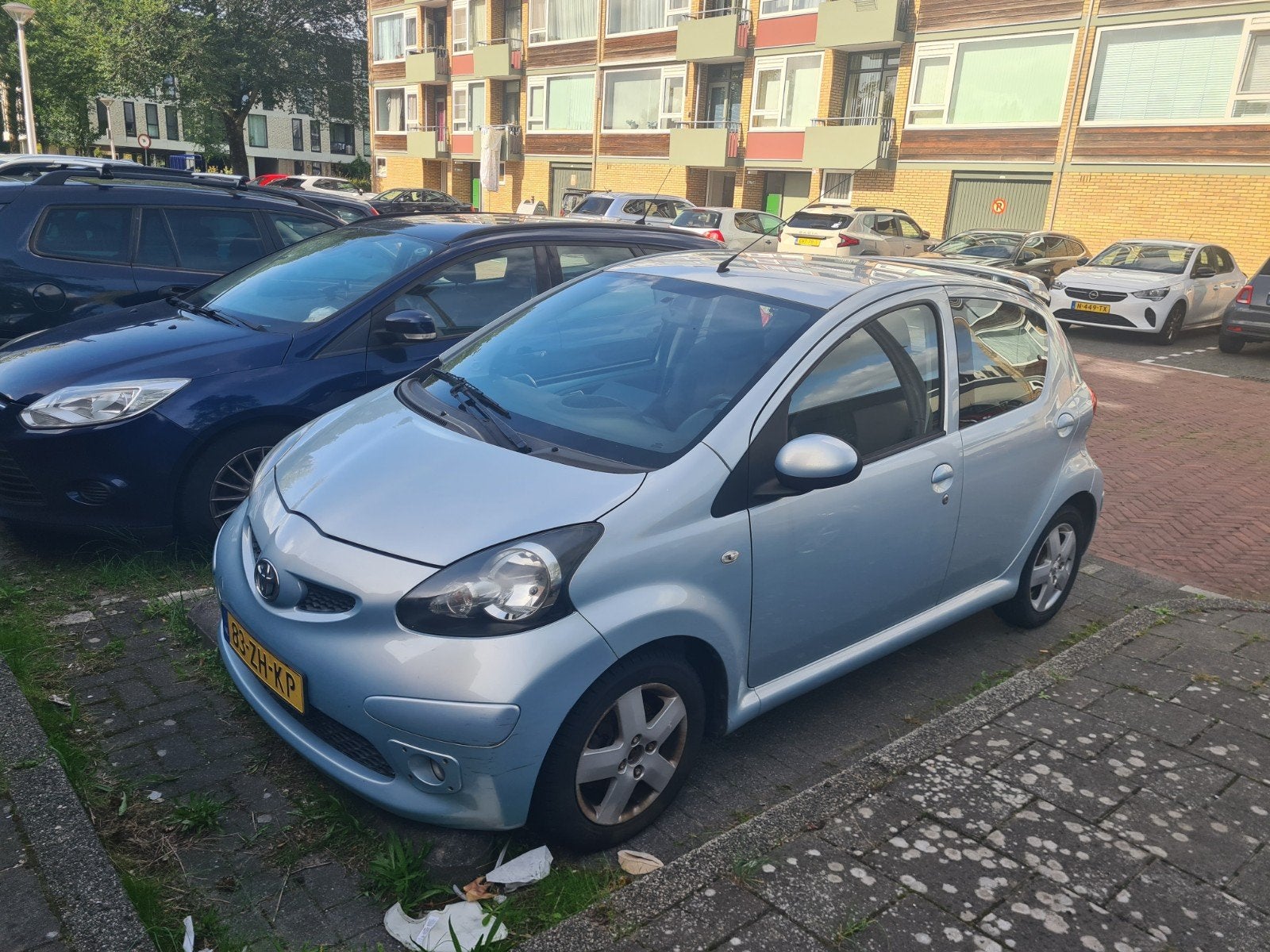 Toyota aygo 1.0VVTI  12v sport, Euro 5, Zwart, 850 kg, Blauw