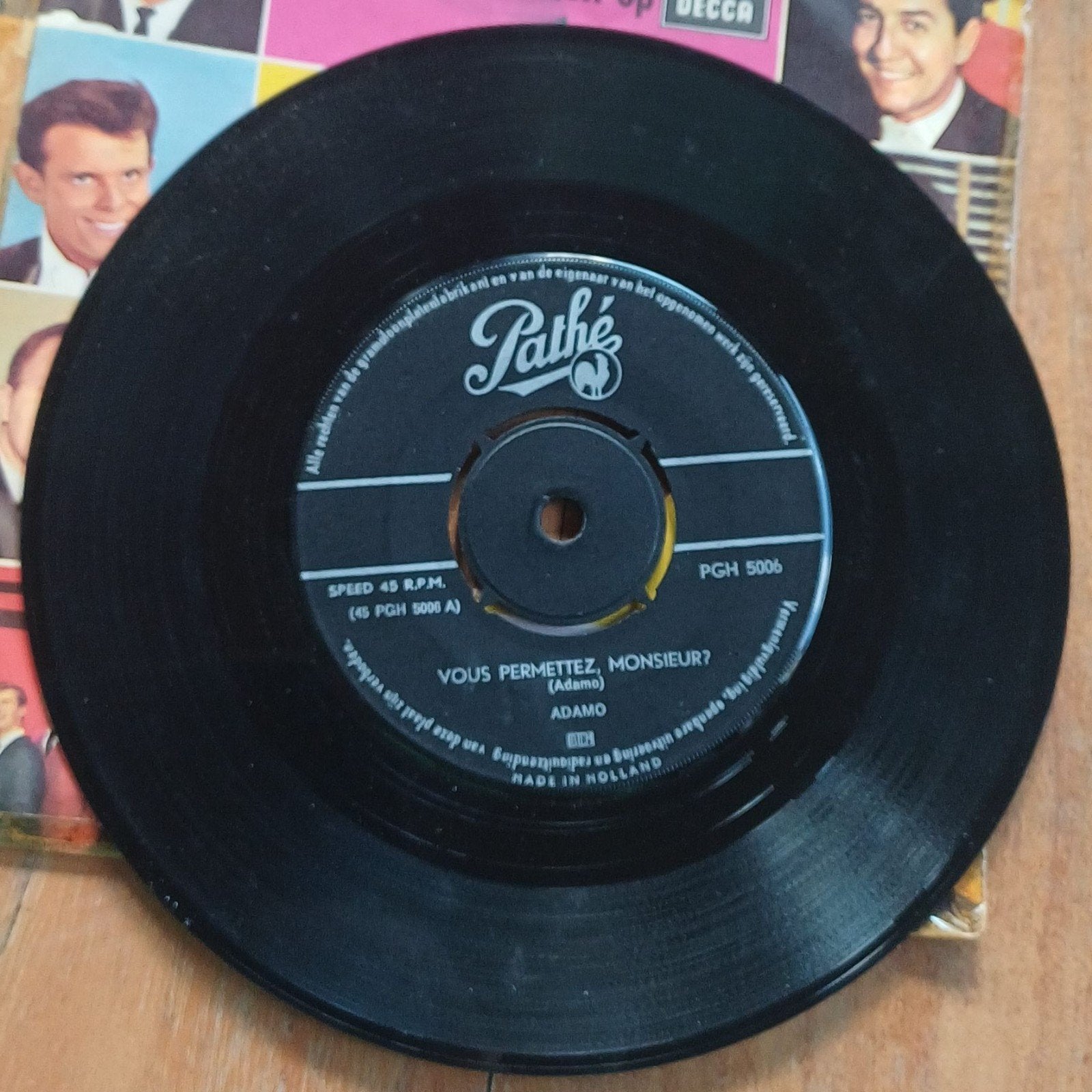Adamo, Cd's en Dvd's, Vinyl Singles, Ophalen of Verzenden, Zo goed als nieuw