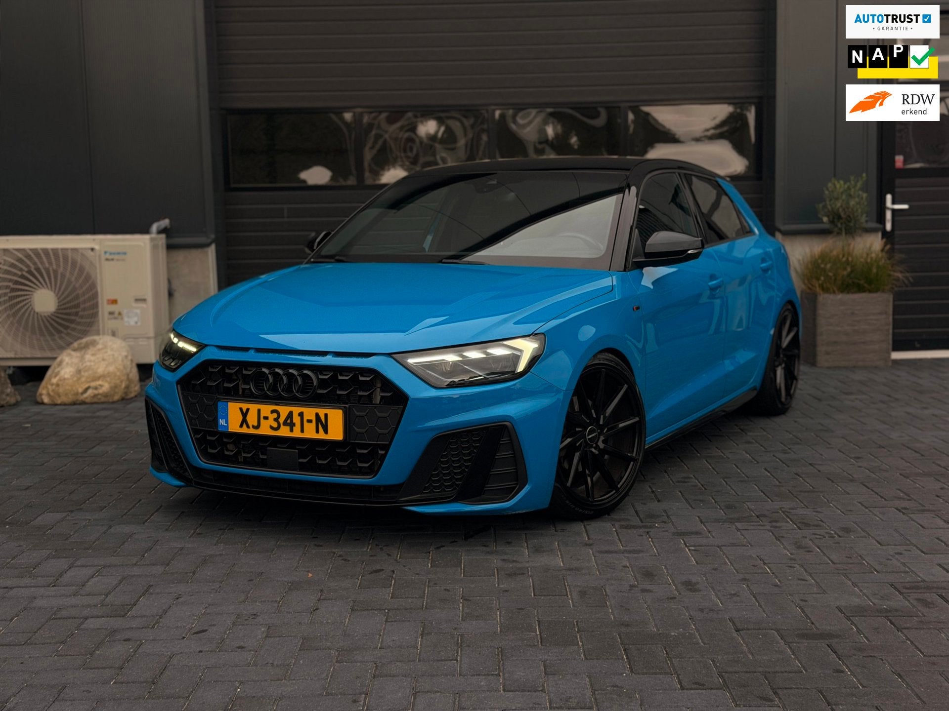 Audi A1 30 TFSI S Line edition one | ACC | LED | PDC | CARPL, Auto's, Voorwielaandrijving, Blauw, Origineel Nederlands, Bedrijf