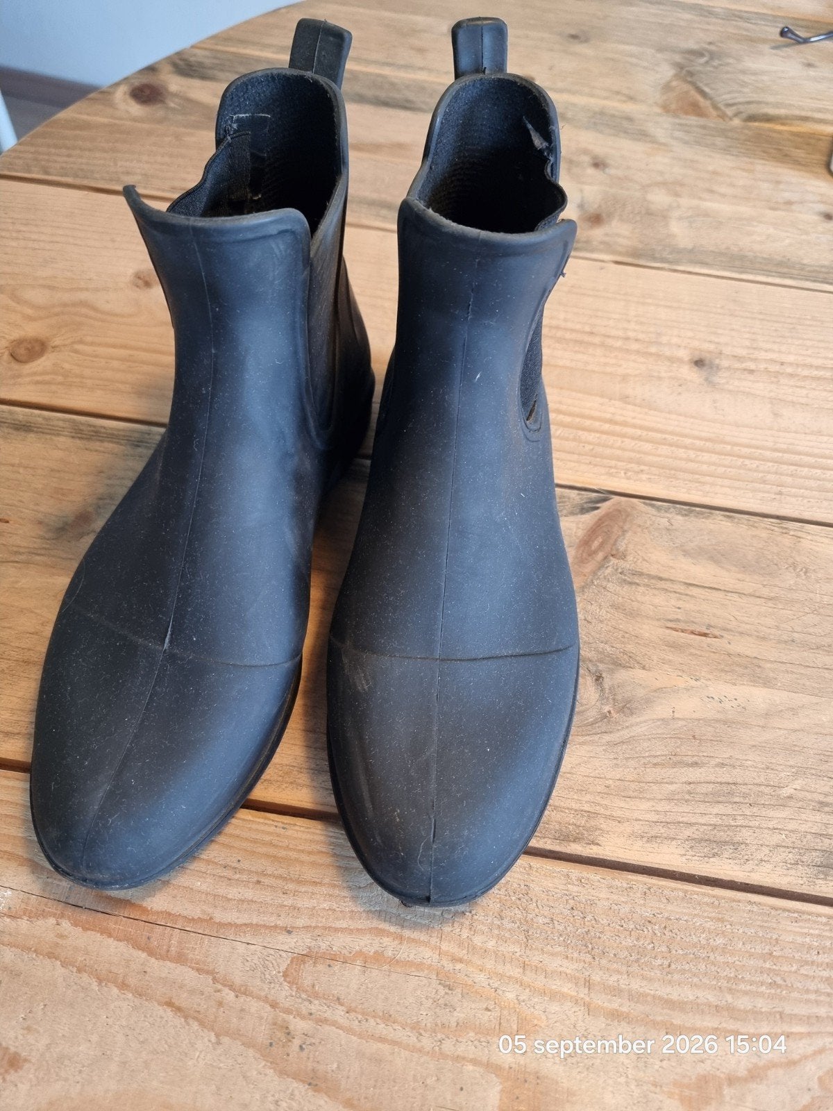 Zwarte paardrijlaarzen / merk :Fouganza - Maat 41, Dieren en Toebehoren, Paardrijkleding, Ophalen, Dressuur, Schoeisel