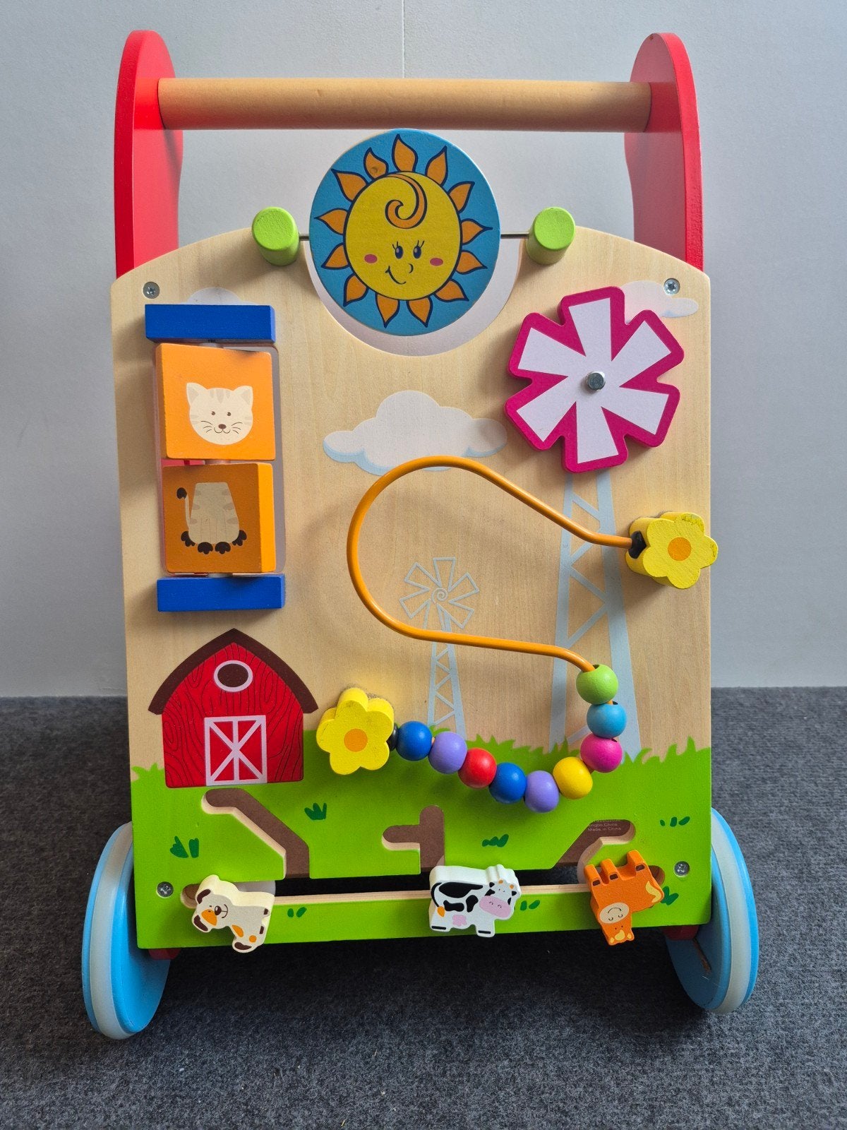 Viga Houten Loopwagen met Activiteitenpaneel, Ophalen, Overige typen