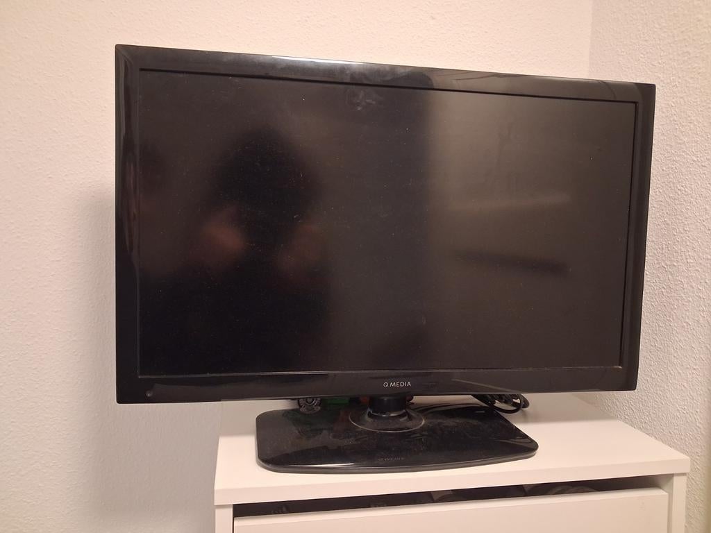 Q.MEDIA 24" LED TV - Ideaal voor slaapkamer/keuken, Overige merken, 50 Hz, HD Ready (720p), Ophalen of Verzenden