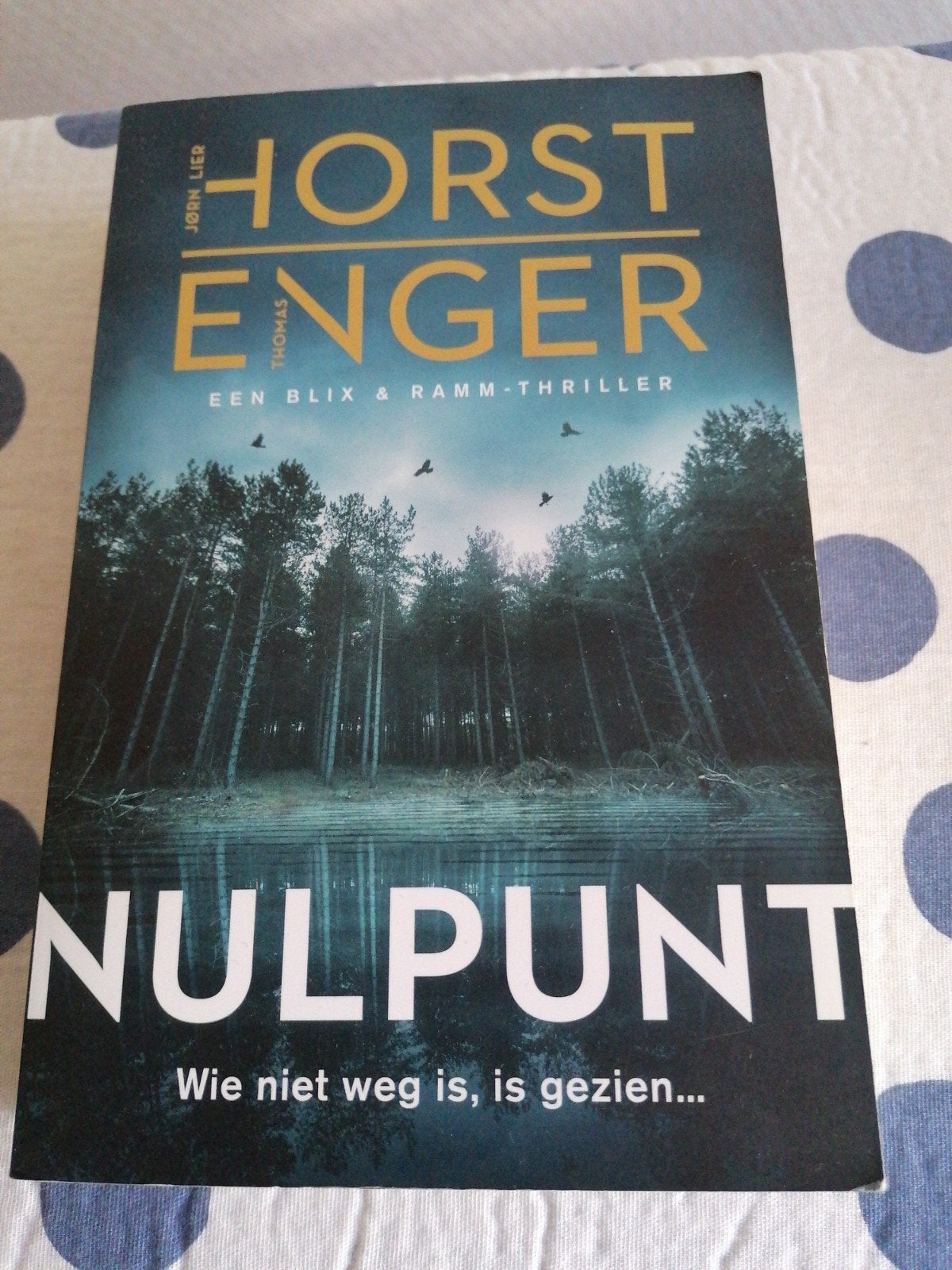 Horst Enger - Het Nulpunt (Blix & Ramm-Thriller), Gelezen, Scandinavië, Ophalen of Verzenden, Horst Enger
