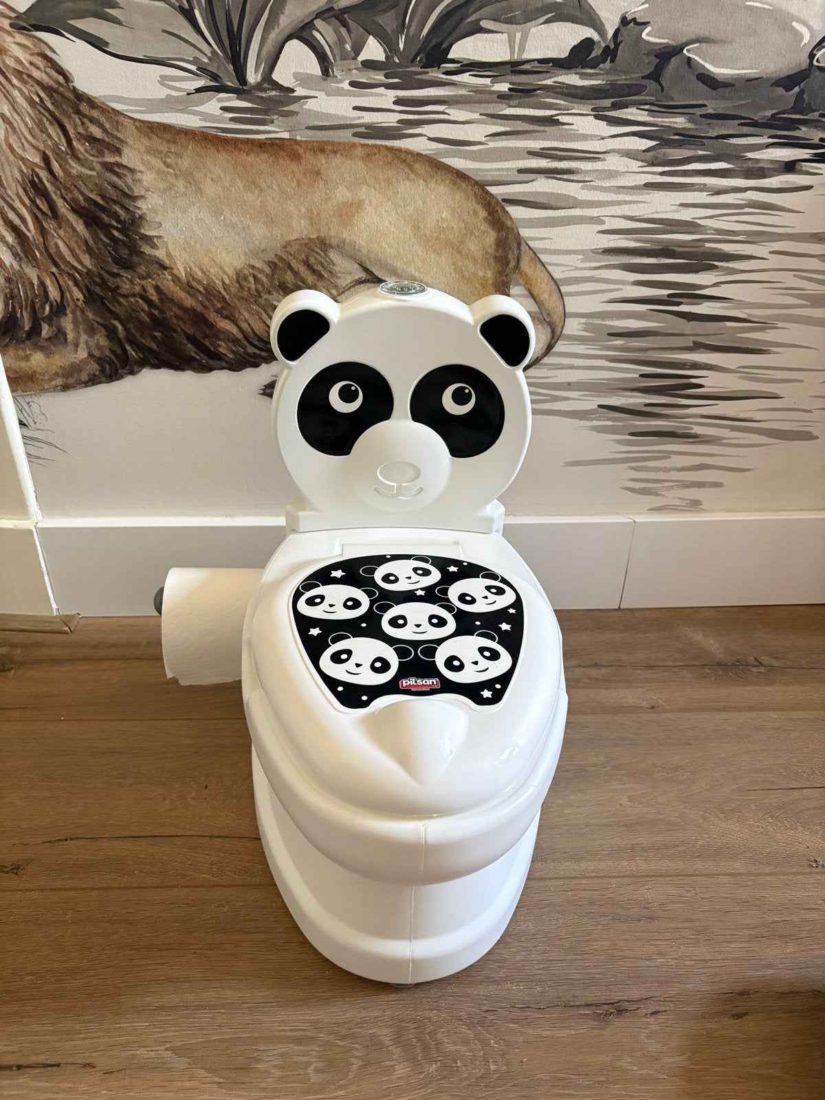 Pilsan Toys Panda Potje Toilet met Geluid voor Kids, Ophalen, Zo goed als nieuw