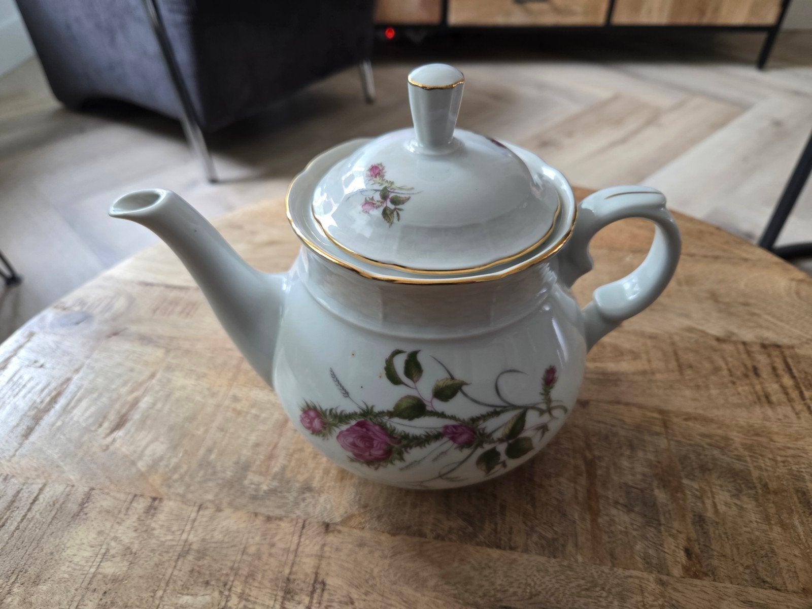 Vintage porseleinen koffiepot / theepot – TK Thun Czechosl, Antiek en Kunst, Ophalen of Verzenden