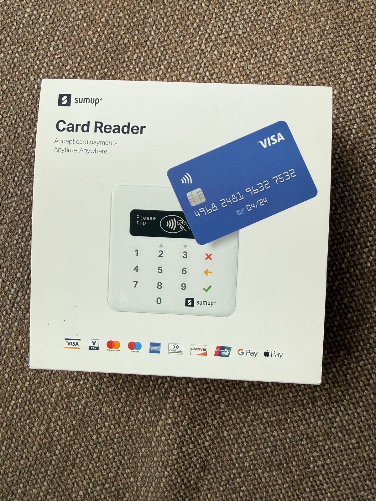 SumUp Card Reader - Accepteer kaartbetalingen overal, Ophalen of Verzenden