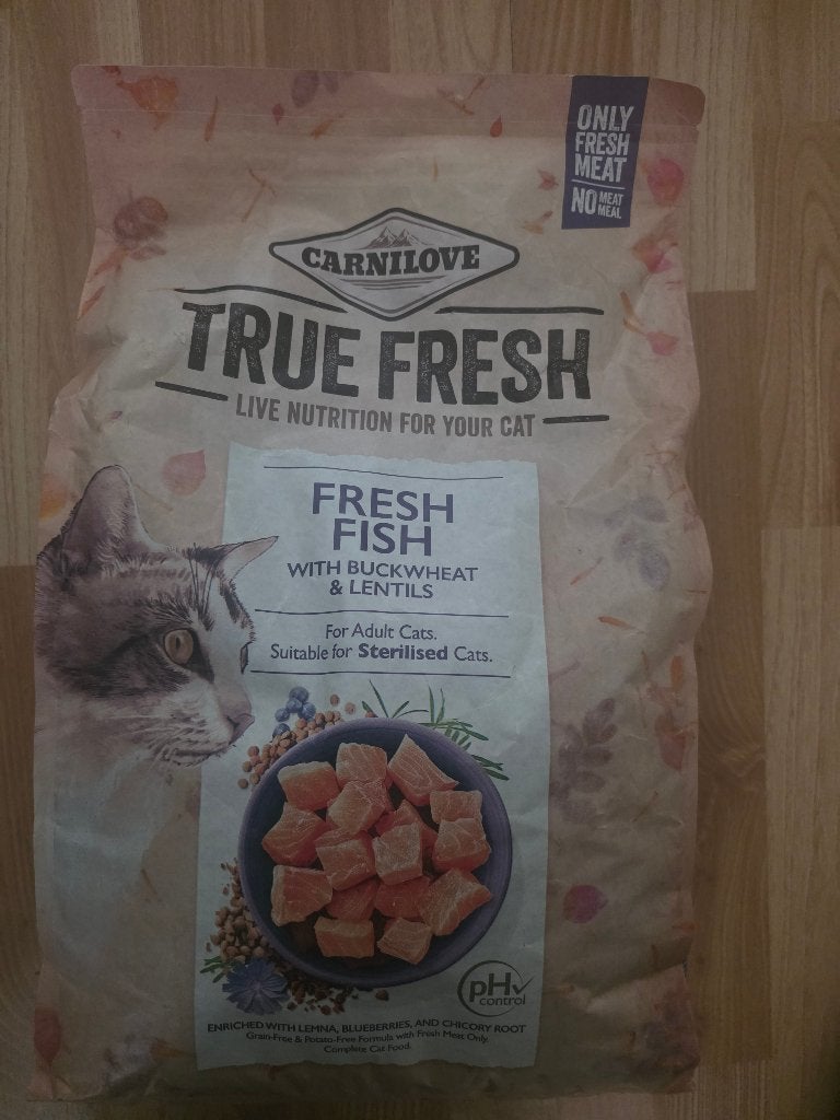 Carnilove True Fresh Fish kattenvoer 4,8kg, Dieren en Toebehoren, Ophalen of Verzenden, Kat