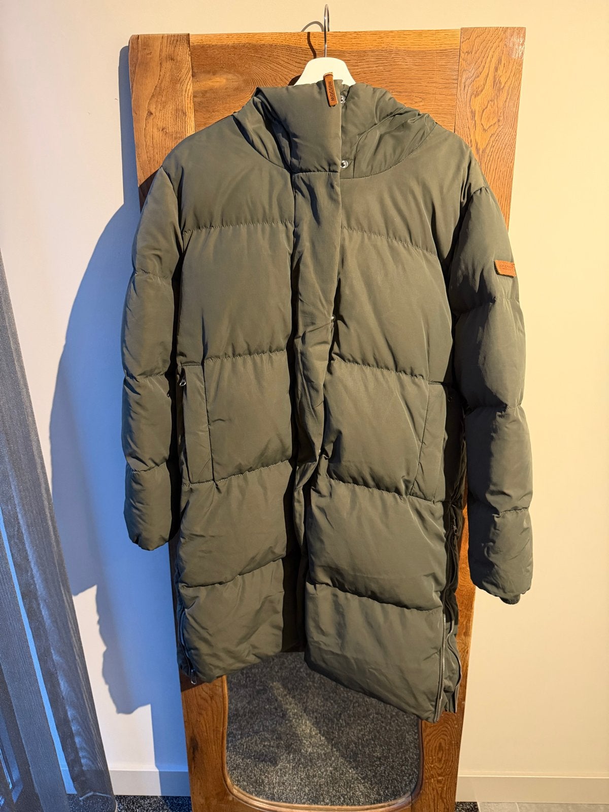 Moscow winterjas olijfgroen maat XL - Zo goed als nieuw, Ophalen of Verzenden, Zo goed als nieuw, Maat 46/48 (XL) of groter, Groen