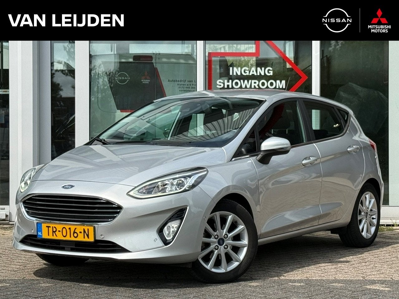 Ford Fiesta 1.0 EcoBoost 100pk 5dr Titanium | Camera | Navi, Auto's, Ford, Keurmerk '100% Onderhouden', Stof, Gebruikt, 49 €/maand