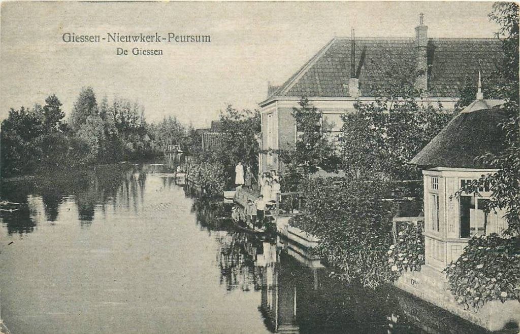 388-287-021 Giessen De Giessen, Verzenden, Voor 1920, Zuid-Holland