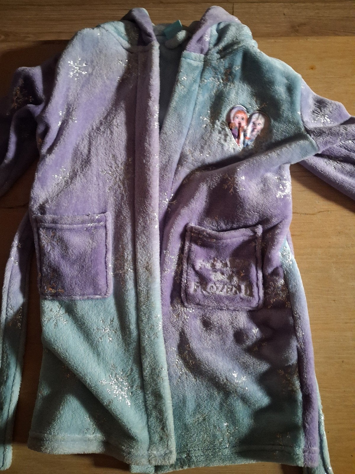 Frozen II Badjas voor Meisjes - Zacht en Warm, Ophalen of Verzenden, Gebruikt, Disney Frozen, Meisje