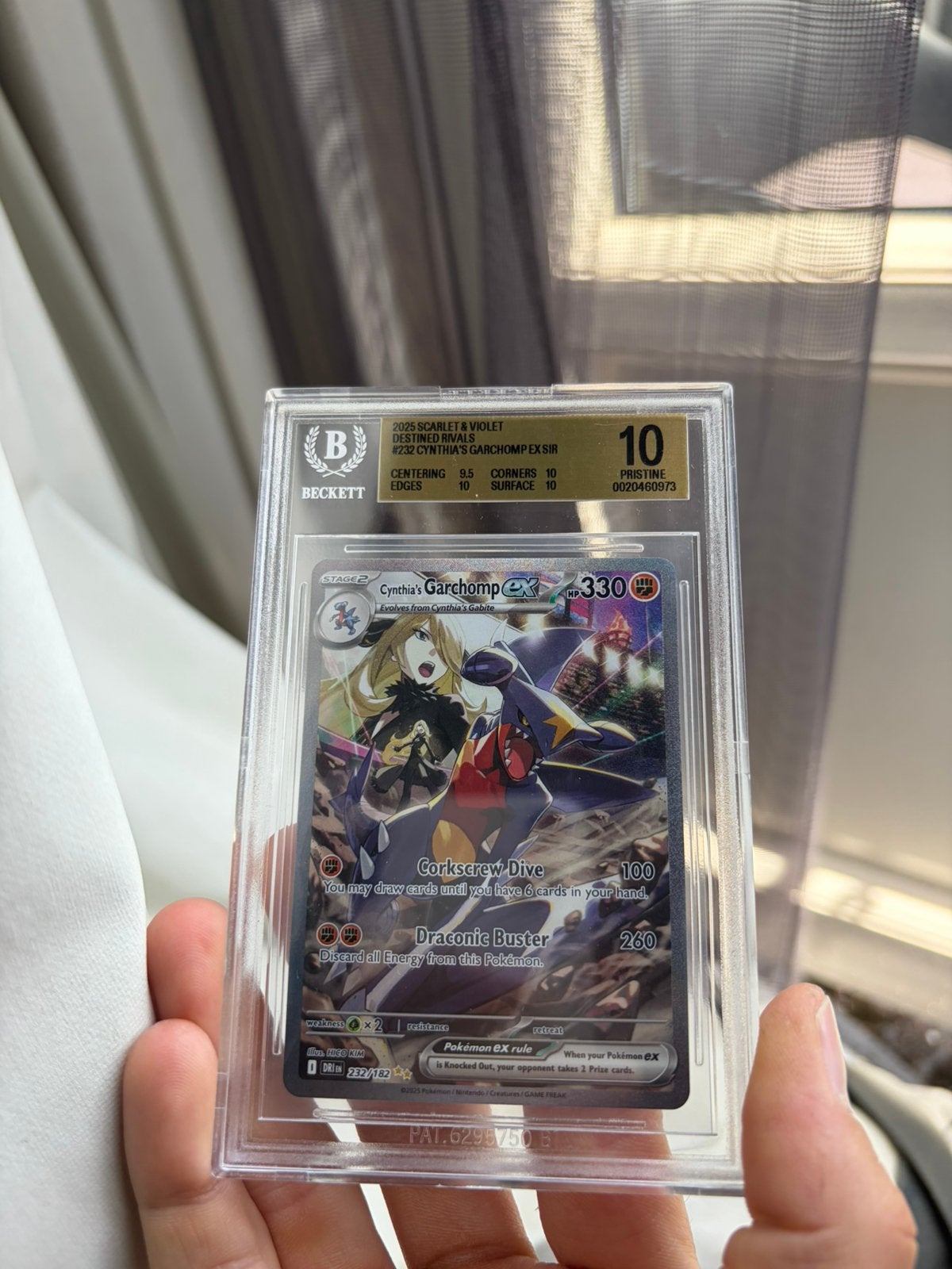 Cynthia’s Garchomp 232 beckett 10 !, Ophalen, Zo goed als nieuw