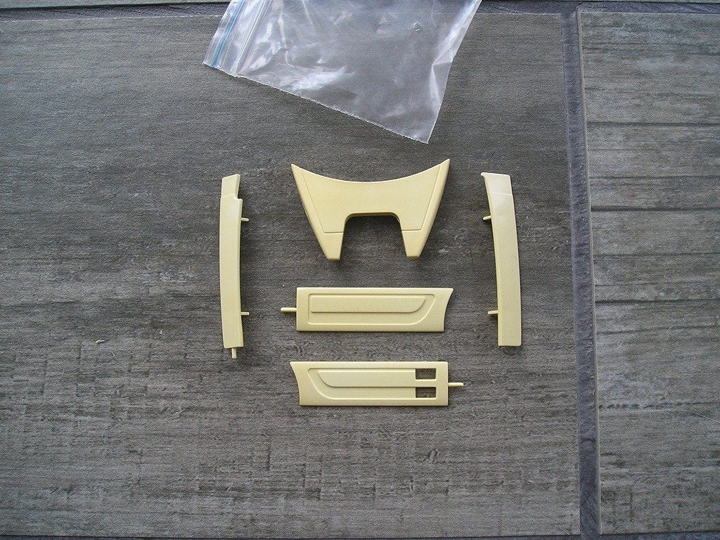 Tekno Mercedes Actros LH spoilerset., Hobby en Vrije tijd, Ophalen of Verzenden, Nieuw, Bus of Vrachtwagen, Tekno
