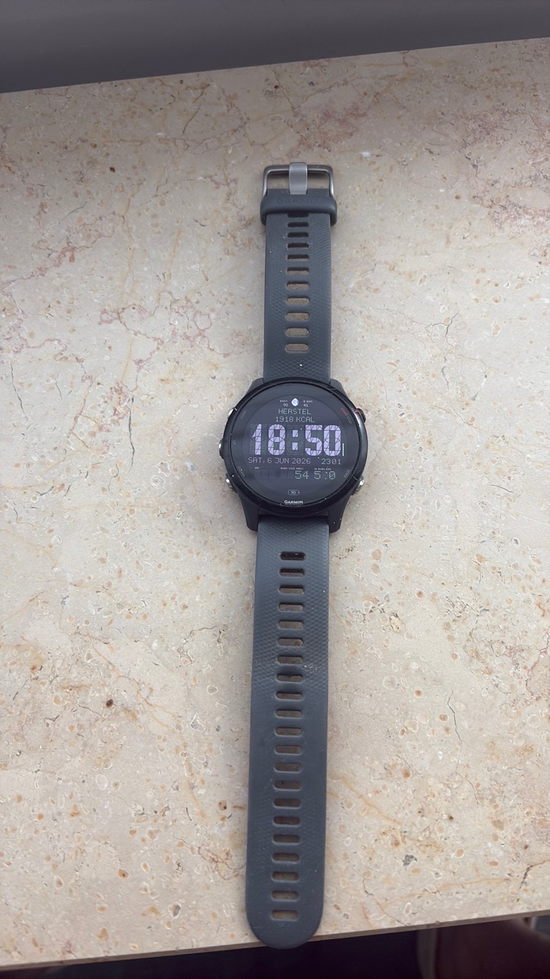 Garmin Forerunner 255 GPS Sporthorloge, Gebruikt, Zwart, Ophalen of Verzenden, Waterdicht