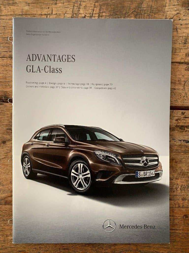 Productinformatiebrochure Mercedes-Benz GLA-klasse X156 2013, Boeken, Nieuw, Mercedes-Benz, Mercedes, Ophalen of Verzenden
