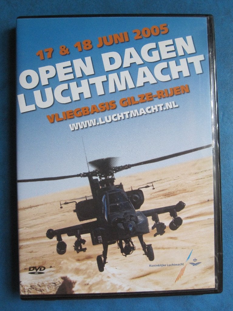 17 & 18 Juni 2005 open dagen luchtmacht, Oorlog of Misdaad, Alle leeftijden, Zo goed als nieuw, Ophalen of Verzenden