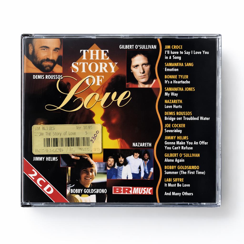 original dubbel cd- the story of love- *1991*, Ophalen of Verzenden, Zo goed als nieuw