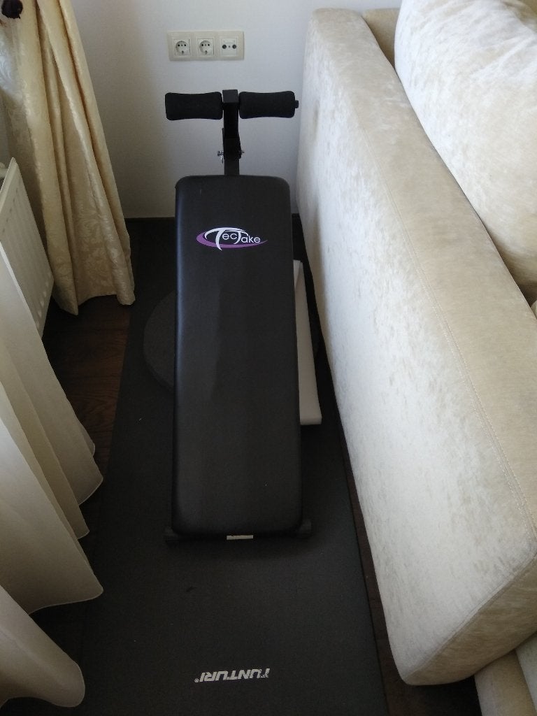 TecTake Abdominal Bench- Buikspierbank, Ophalen, Overige typen, Zo goed als nieuw, Buik