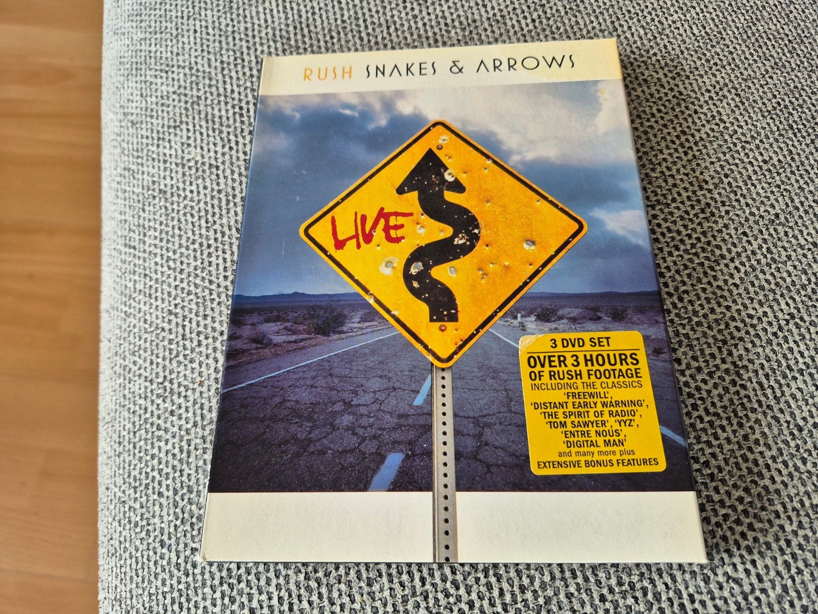 Rush 3 DVD Set  Snakes & Arrows, Alle leeftijden, Ophalen of Verzenden, Zo goed als nieuw