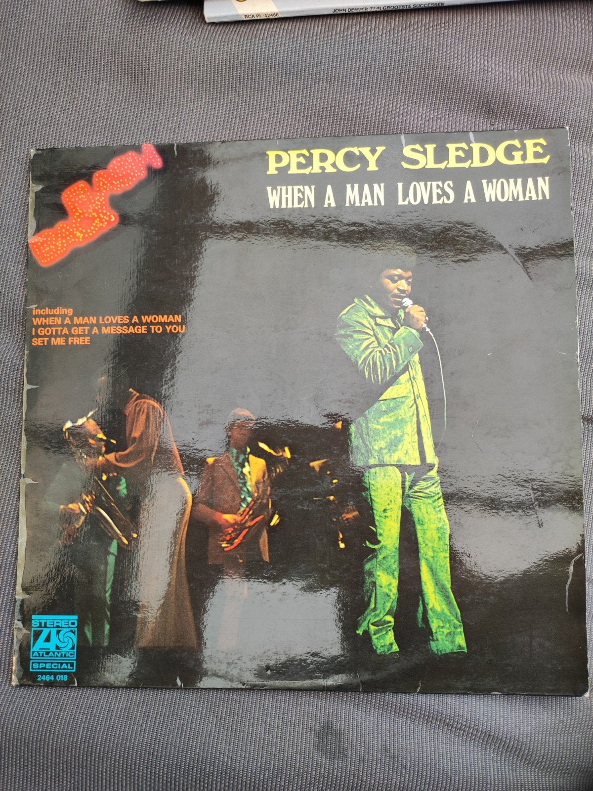 Percy Sledge - When a Man Loves a Woman LP (Jaren '70), Cd's en Dvd's, Vinyl | Pop, Ophalen of Verzenden, 1970 - 1979, Gebruikt