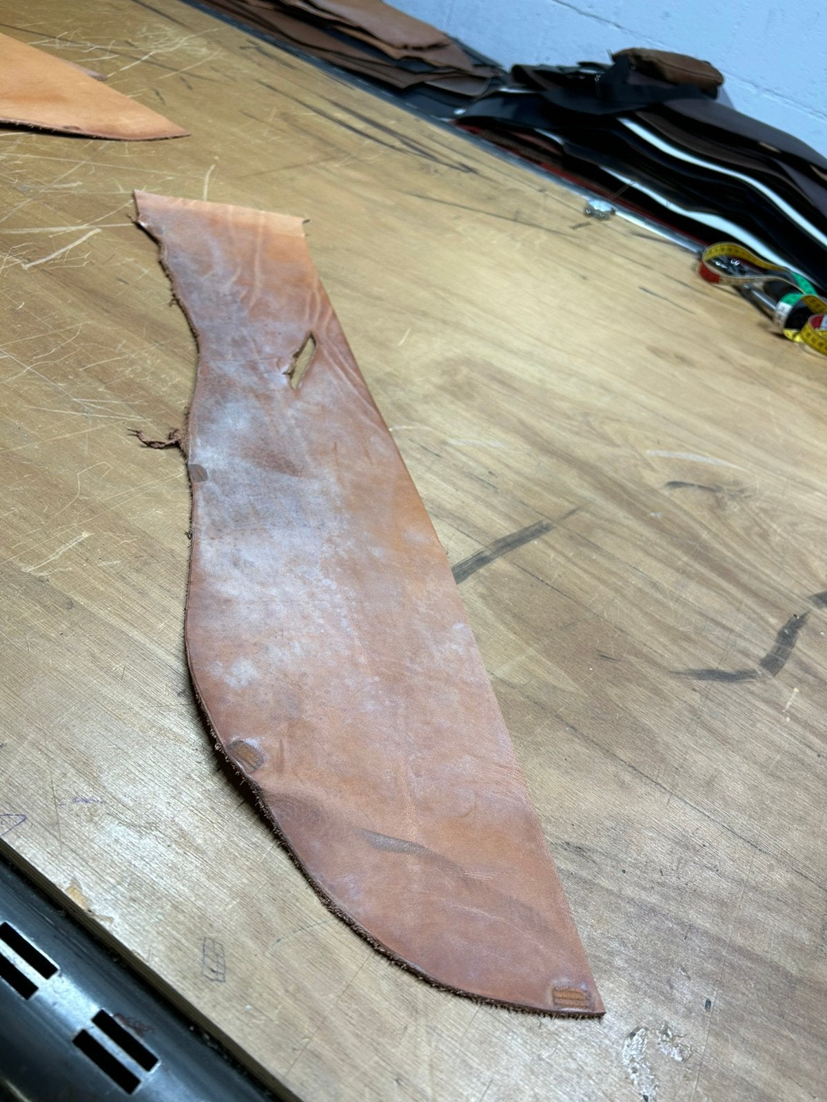 Rest Naturel patina-vintage tuigleer 3,5 mm dikte 11, Leer of Kunstleer, Ophalen of Verzenden, Zo goed als nieuw, 30 tot 120 cm