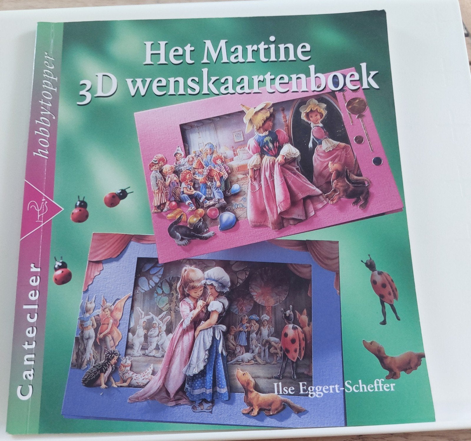 Het Martine 3D wenskaartenboek - Hobbytopper, Ophalen, Zo goed als nieuw, Scrapbooking en Knutselen, Ilse Eggert-Scheffer
