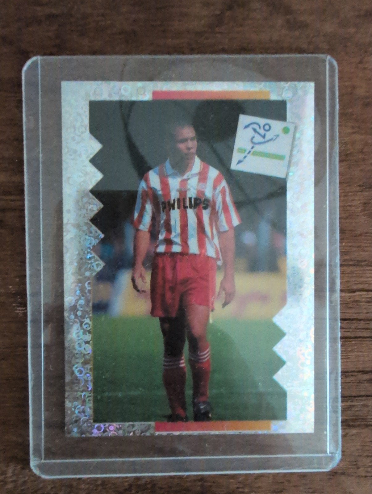 Panini Voetbal 96 Sticker Ronaldo PSV nr. 411, Ophalen of Verzenden, Zo goed als nieuw, PSV, Poster, Plaatje of Sticker