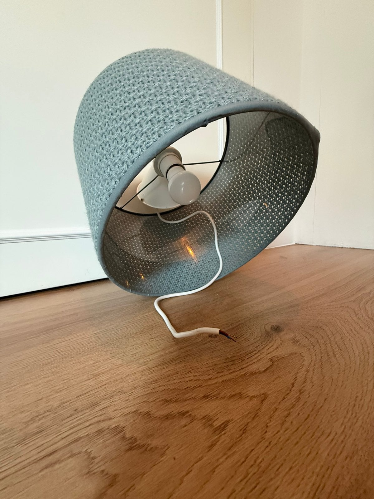 Plafond lampenkap, Groen, Ophalen of Verzenden, Zo goed als nieuw, Lamp