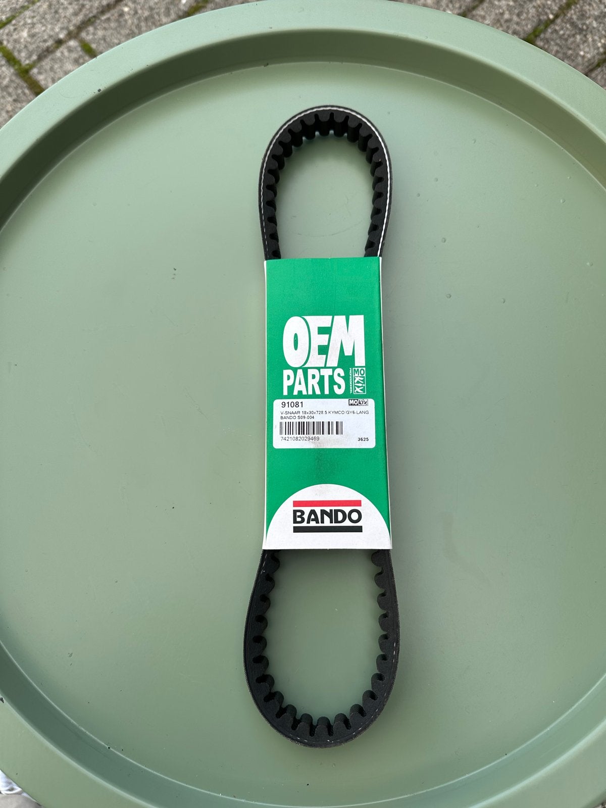 Bando V-snaar 18x30x728.5 voor Kymco & GY6, Ophalen of Verzenden, Nieuw, Overige typen