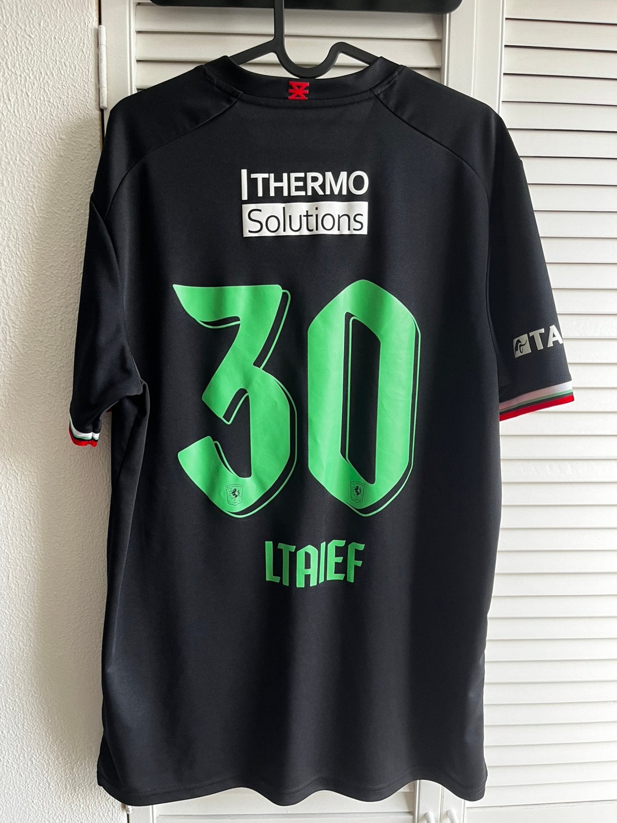 FC Twente Ltaief #30, Maat XL, Ophalen of Verzenden, Zo goed als nieuw, Shirt
