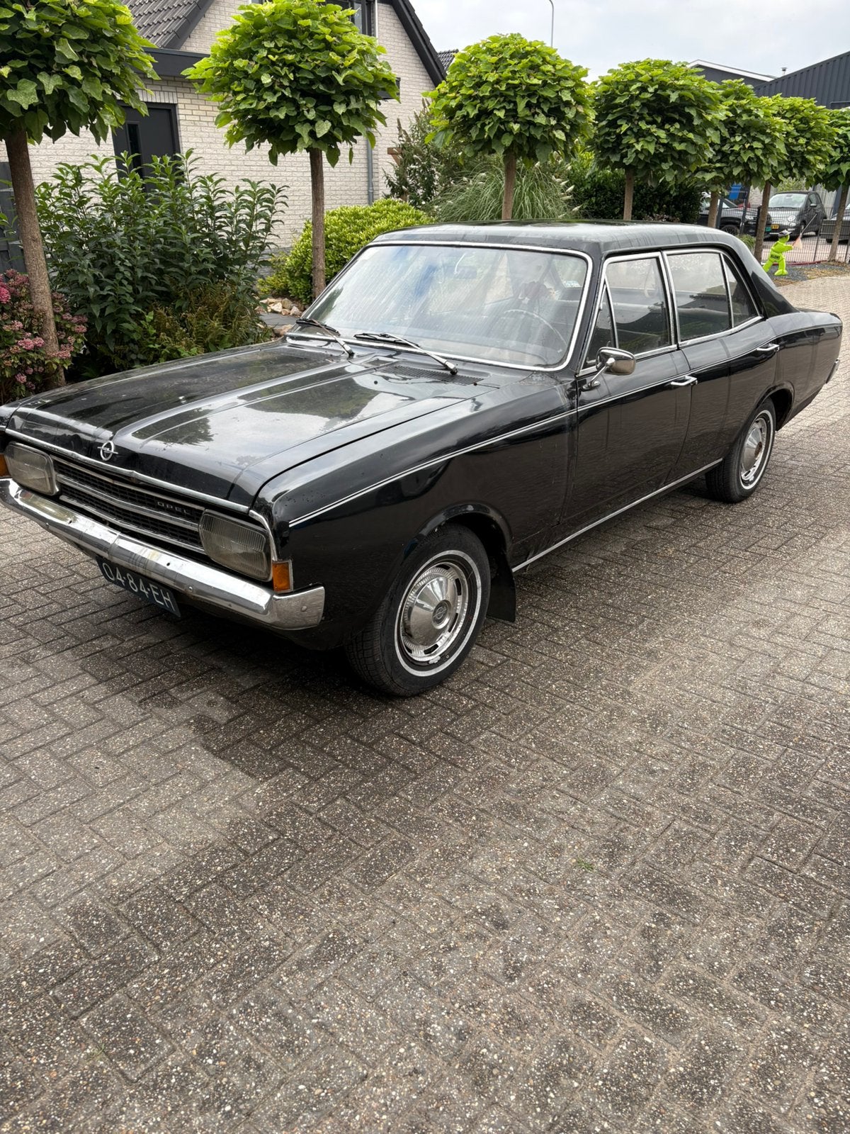 Opel Rekord 1.7 1967 Zwart, Auto's, Achterwielaandrijving, Zwart, Origineel Nederlands, Bedrijf
