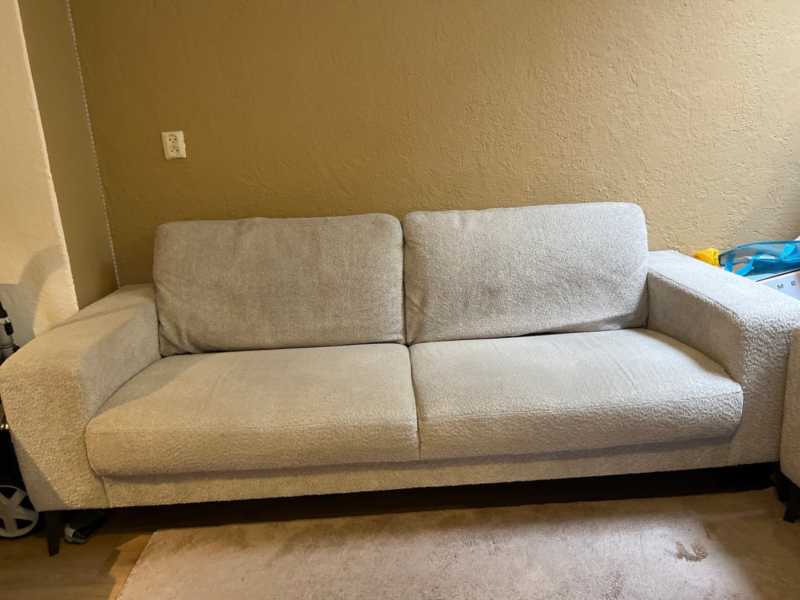 Comfortabele 2-zits bank, Verhuizing, mag snel weg, Ophalen, Gebruikt, Driepersoons, 75 tot 100 cm