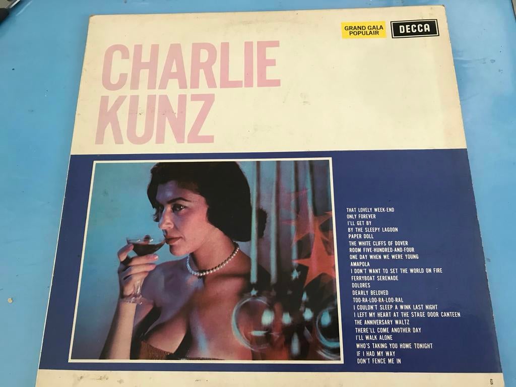 LP Charlie Kunz - Grand Gala Populair Decca, Ophalen of Verzenden, Gebruikt, 12 inch