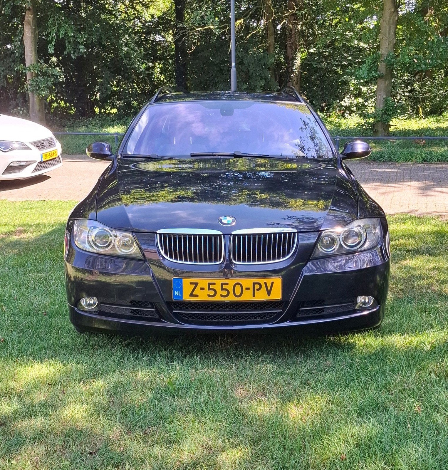 *Youngtimer!* BMW 325i E91 Automaat | 133k km | Leder/Pano, Automaat, Achterwielaandrijving, 2497 cc, Blauw