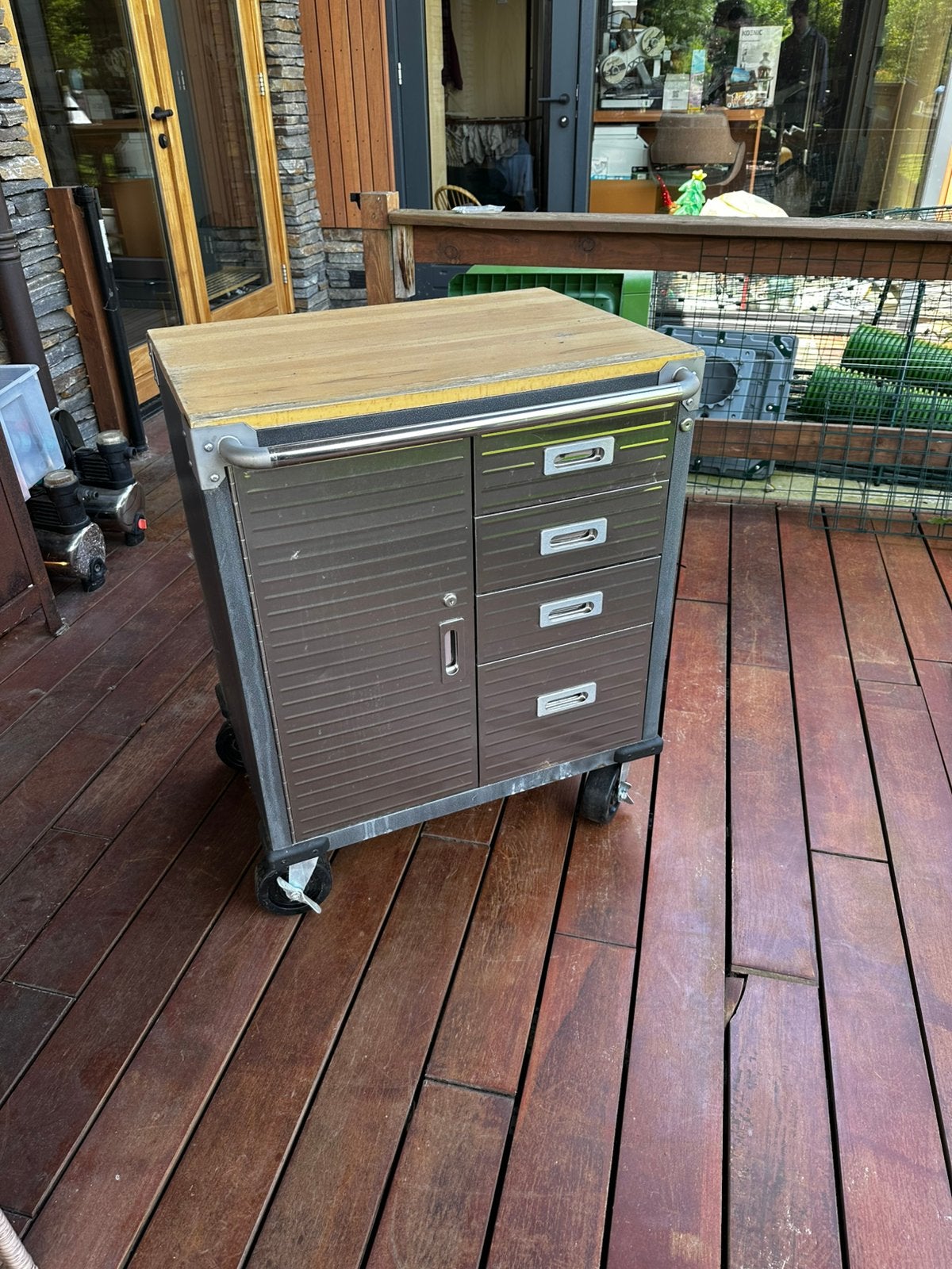Gereedschapskast, Doe-het-zelf en Verbouw, Gereedschapskisten, Ophalen, Gebruikt
